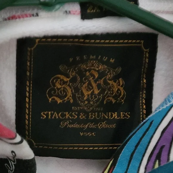 Colorful Abstract Patterned Jacket - Picture 2 of 3